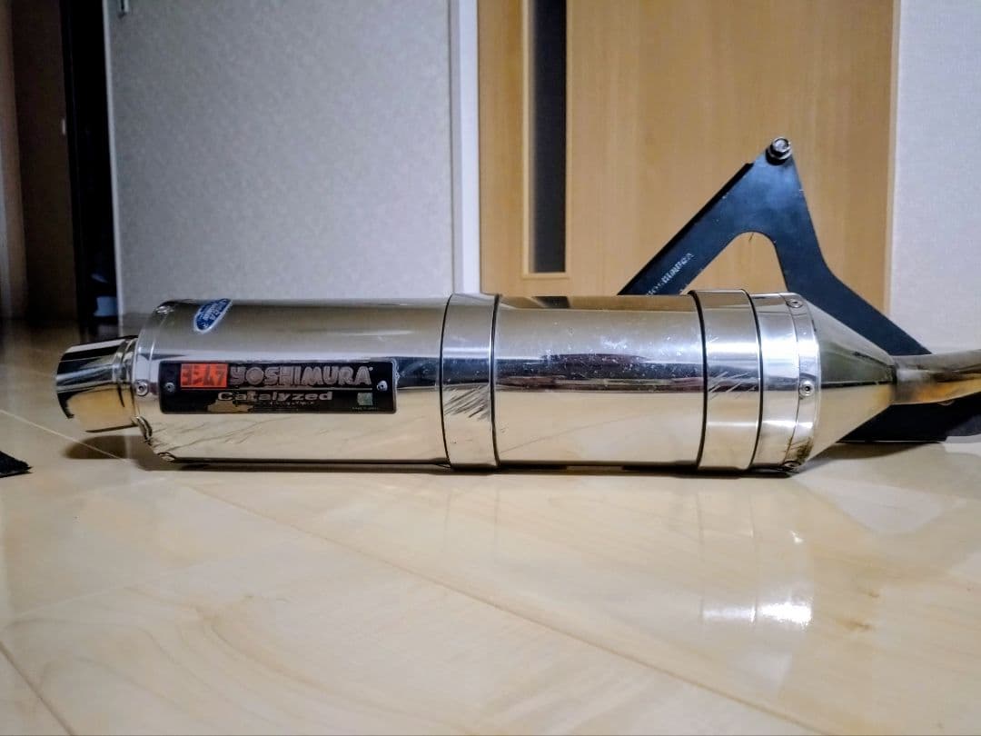 YUU、スカイウェイブ２５０ヨシムラマフラー