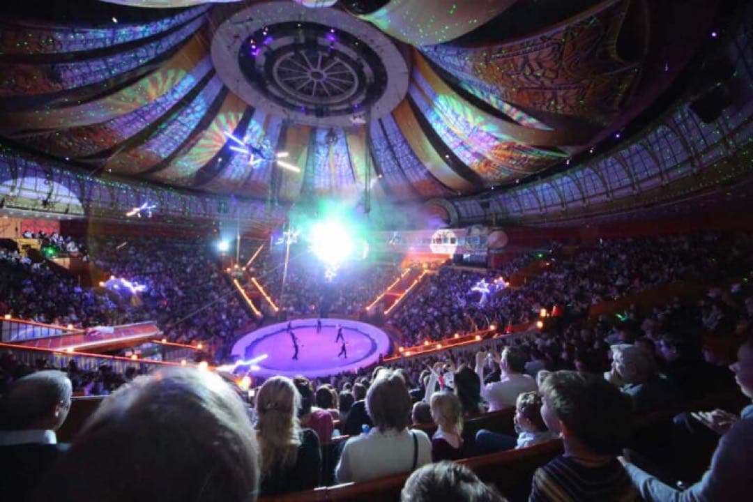 ロシア雑貨☆『ロシアのサーカス』ピエロの円形収納Boxマトリョーシカ オリガ新作