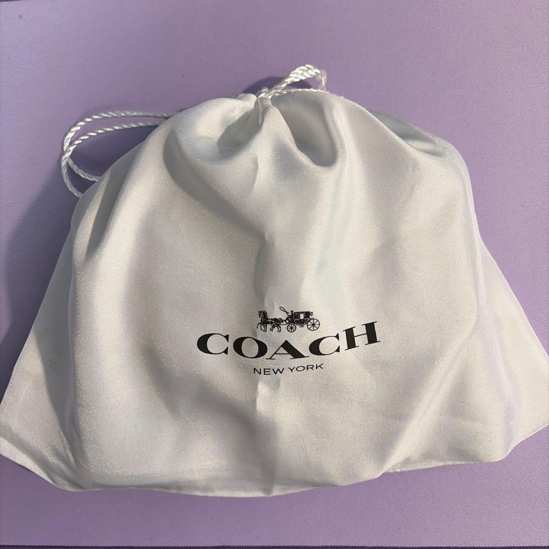 ちあきちゃん化COACH フォーン クロスボディグレーブルー