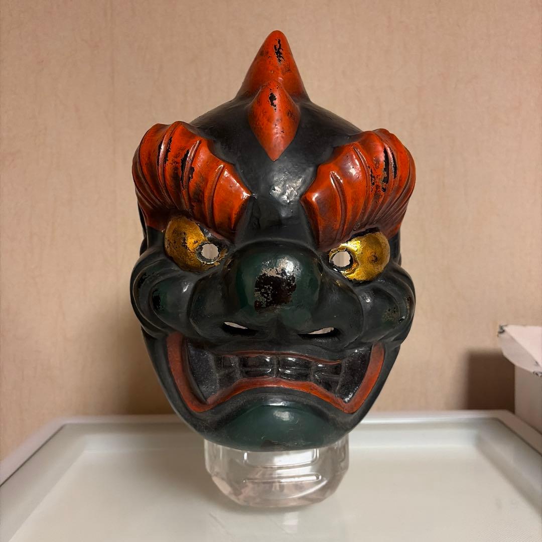 鬼　面　年代物