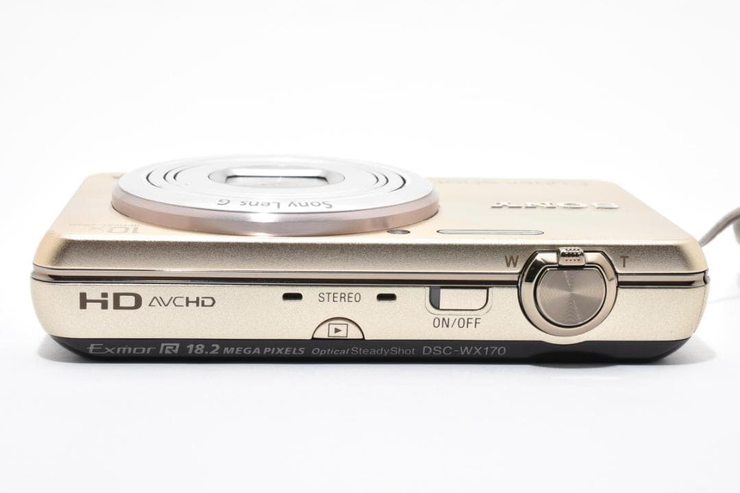 SONY Cyber-shot DSC-WX170 ゴールド ジャンク A319