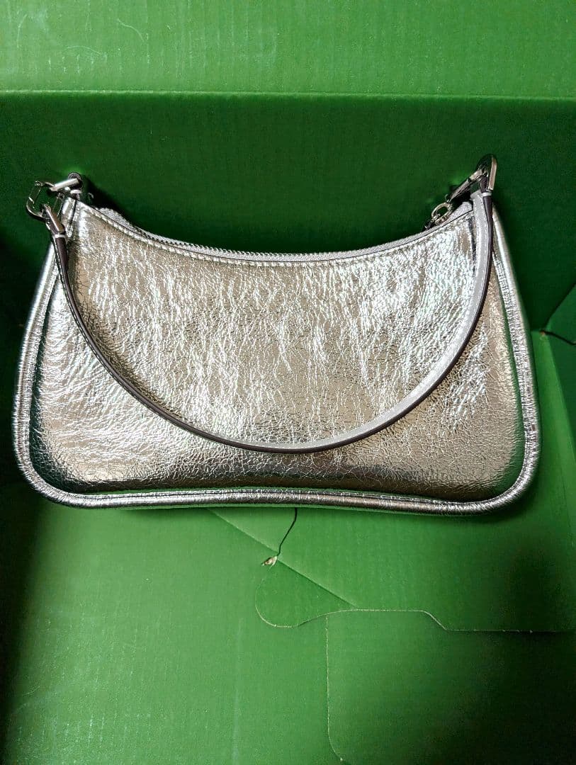 kate spade ケイラ スモールコンバーチブル ショルダーバッグ シルバー