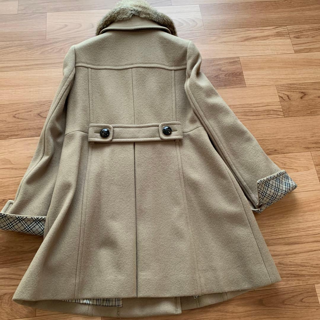 バーバリーブルーレーベルハーフコート