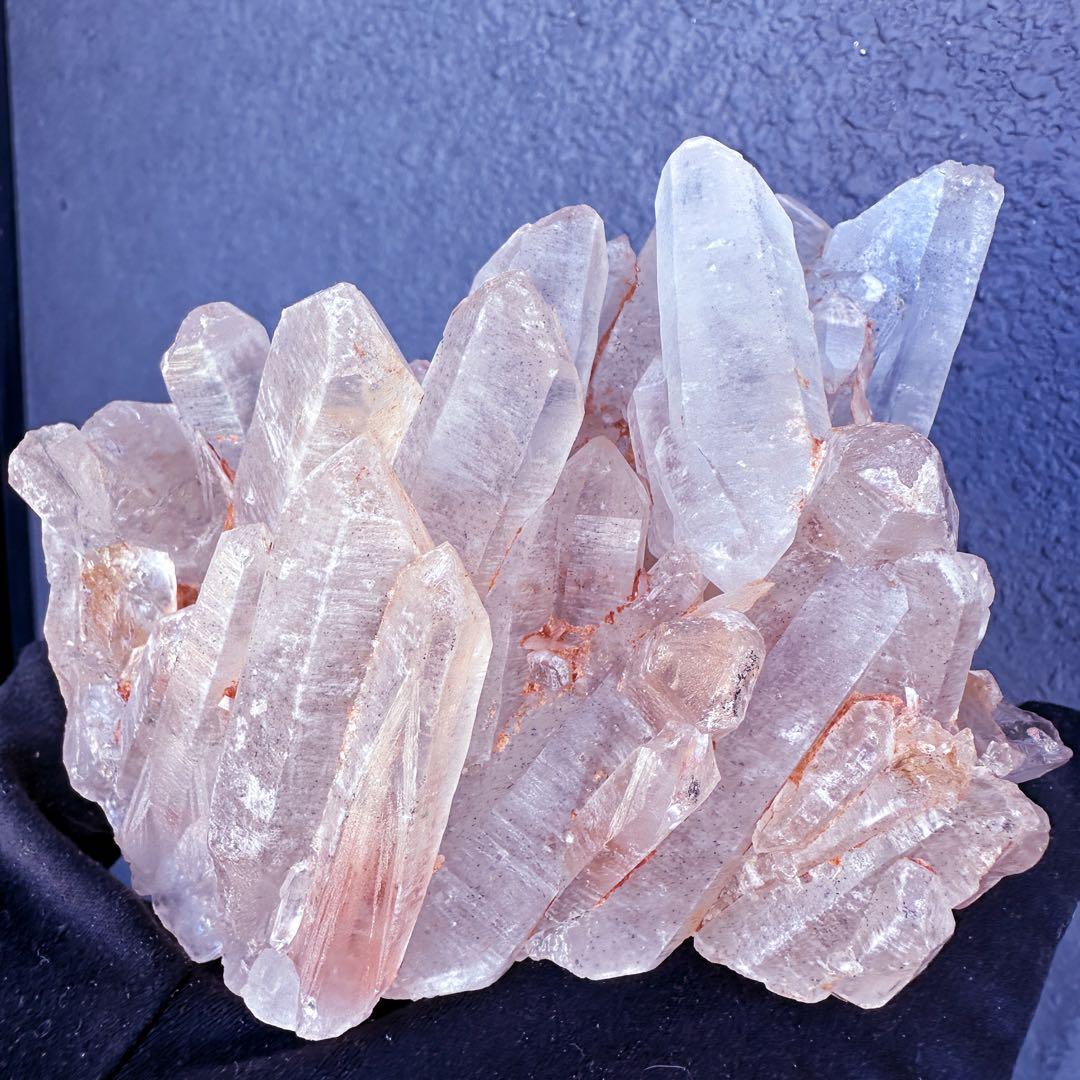 爆レア❗️浄化❗️超綺麗♡超強いパワー ピンク ヒマラヤ クラスター天然石A1449