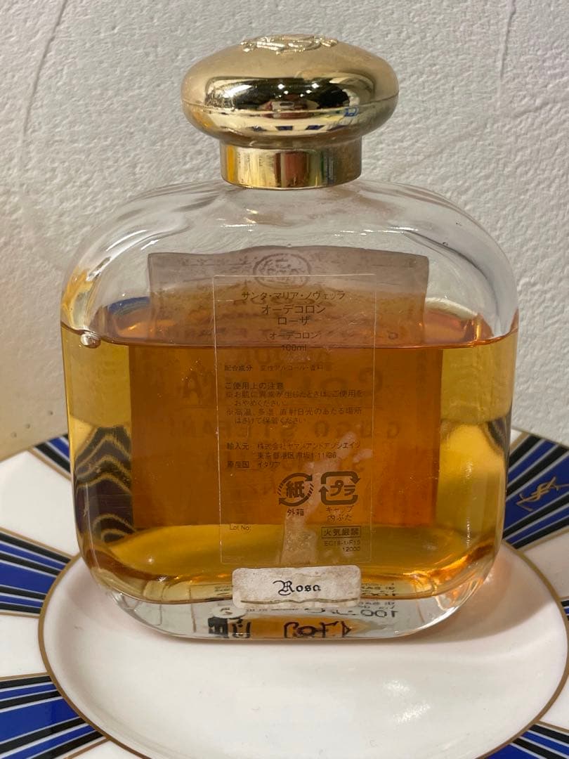 【残量8割】サンタマリアノヴェッラ オーデコロン ローザ　100ml