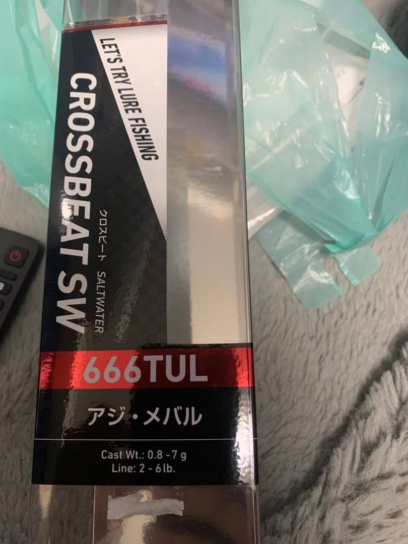CROSSBEAT SW アジングロッド 666TUL