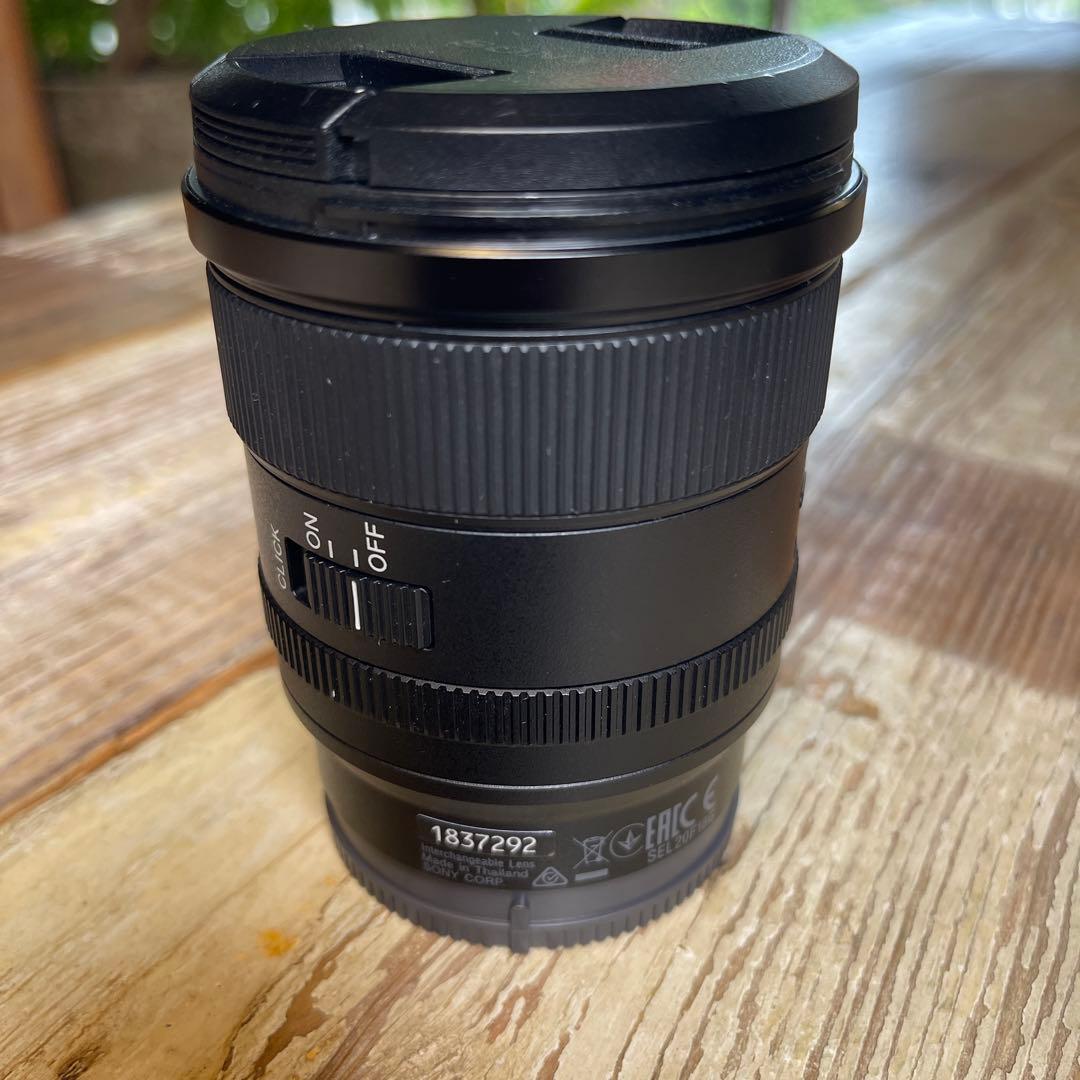 SONY FE 20mm F1.8 G 美品 α7III対応 広角レンズ