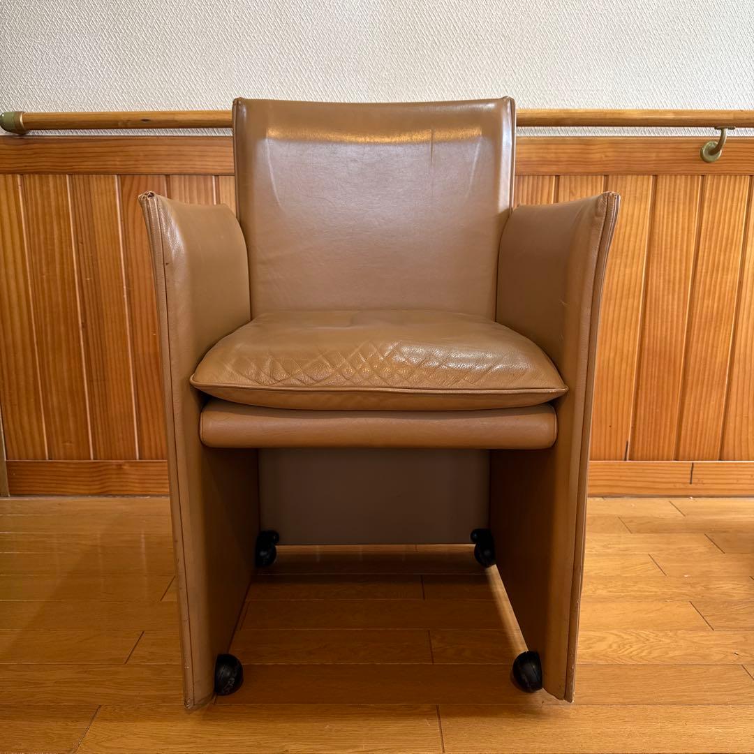 cassina カッシーナ　401 BREAK 定価45万 本革 1人掛けソファ