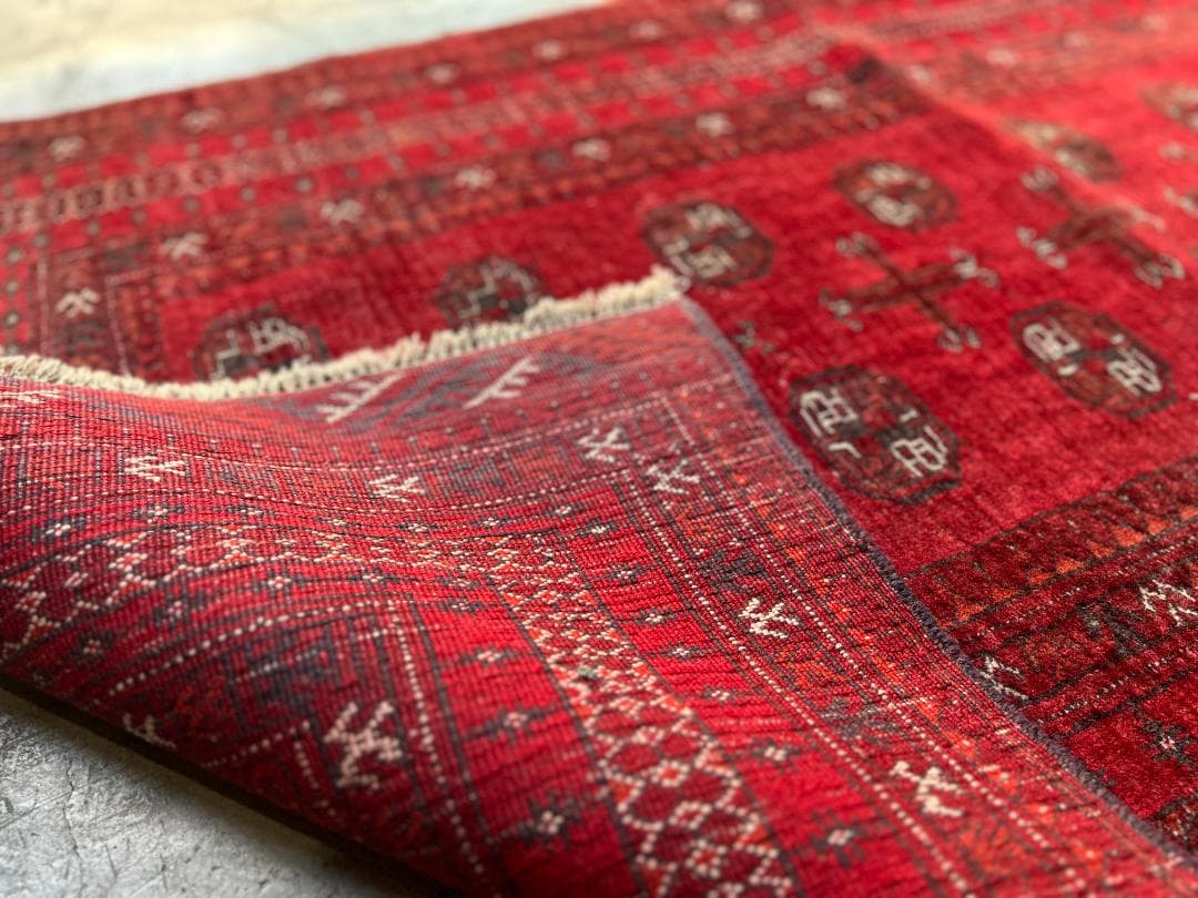 専用　2点セット【60's Vintage rug】188×102cm