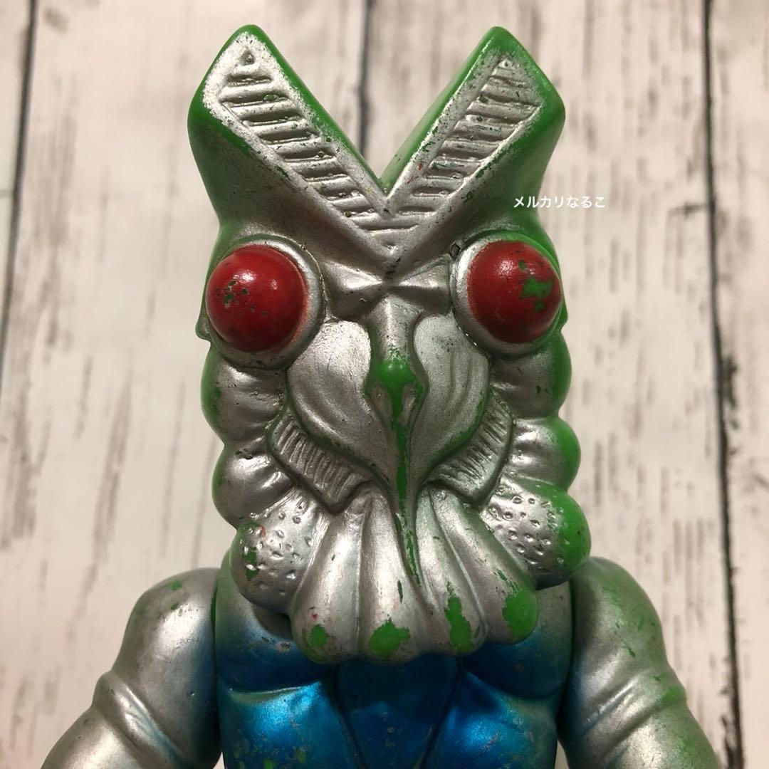 ガ*研様 当時物 ブルマァク バルタン星人 ソフビ 1966