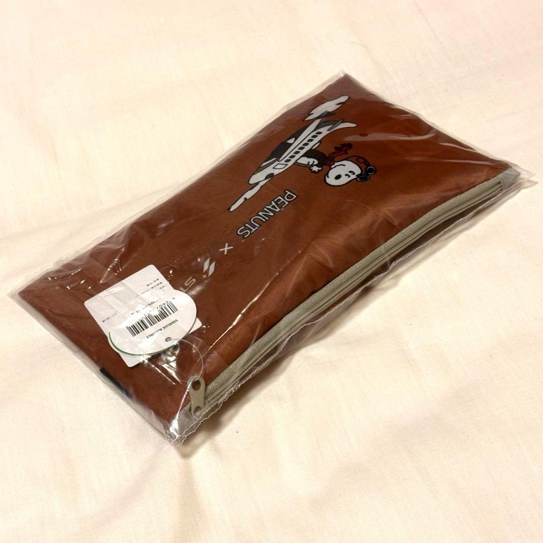 新品 スヌーピー LOQI スターラックス航空 ポーチ エコバッグ 匿名配送