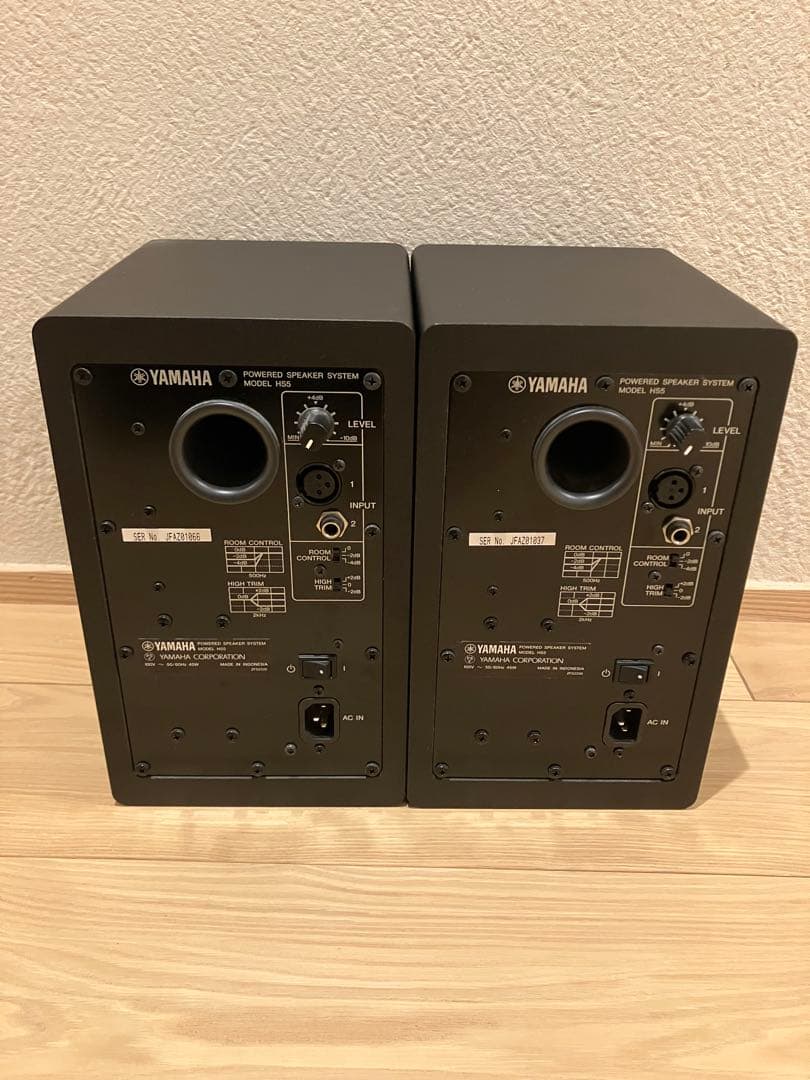美品Yamaha hs5 モニタースピーカー 外箱無し