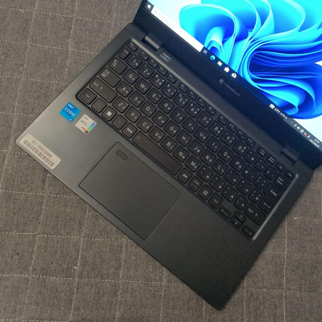 良好 Dynabook 超軽量 驚速 12世代i5 16GB 新品512GB 1
