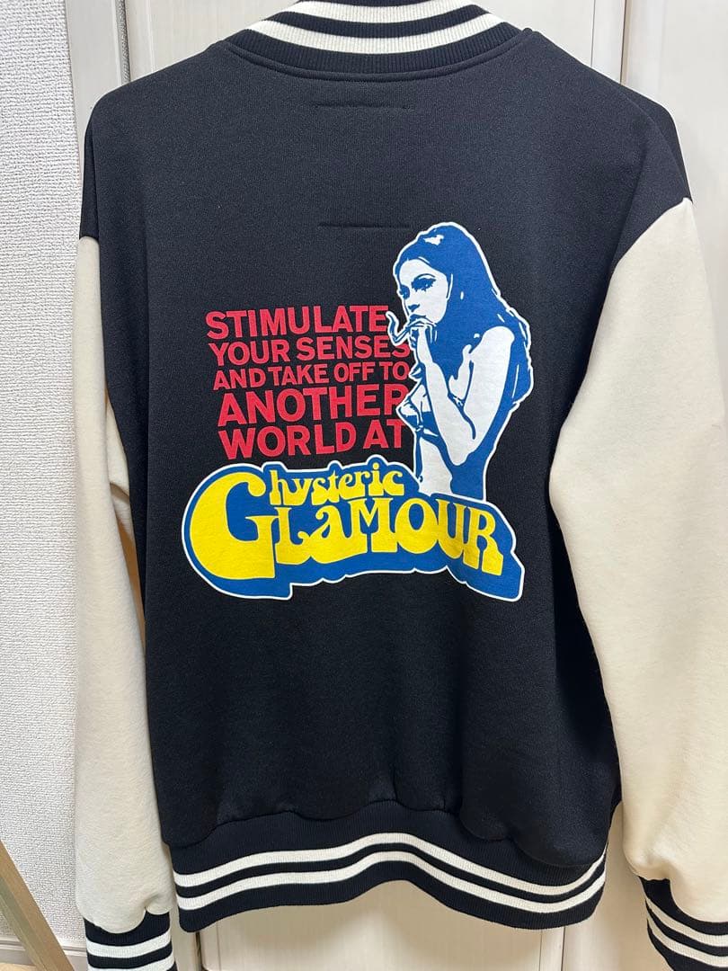 Hysteric Glamour スタジャン ブラック/ホワイト