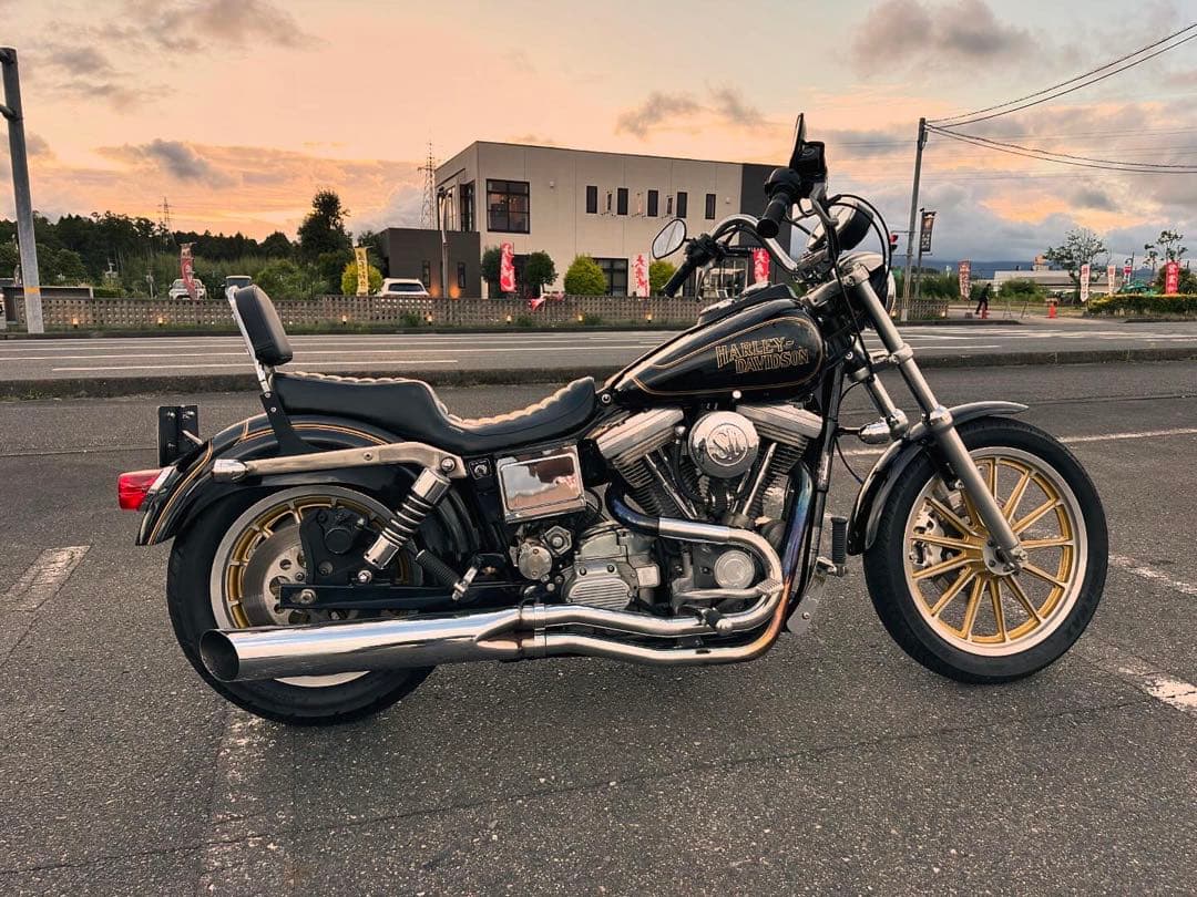 岸*康様 ハーレー FXD サンダンス ローライダーヘッダーズ