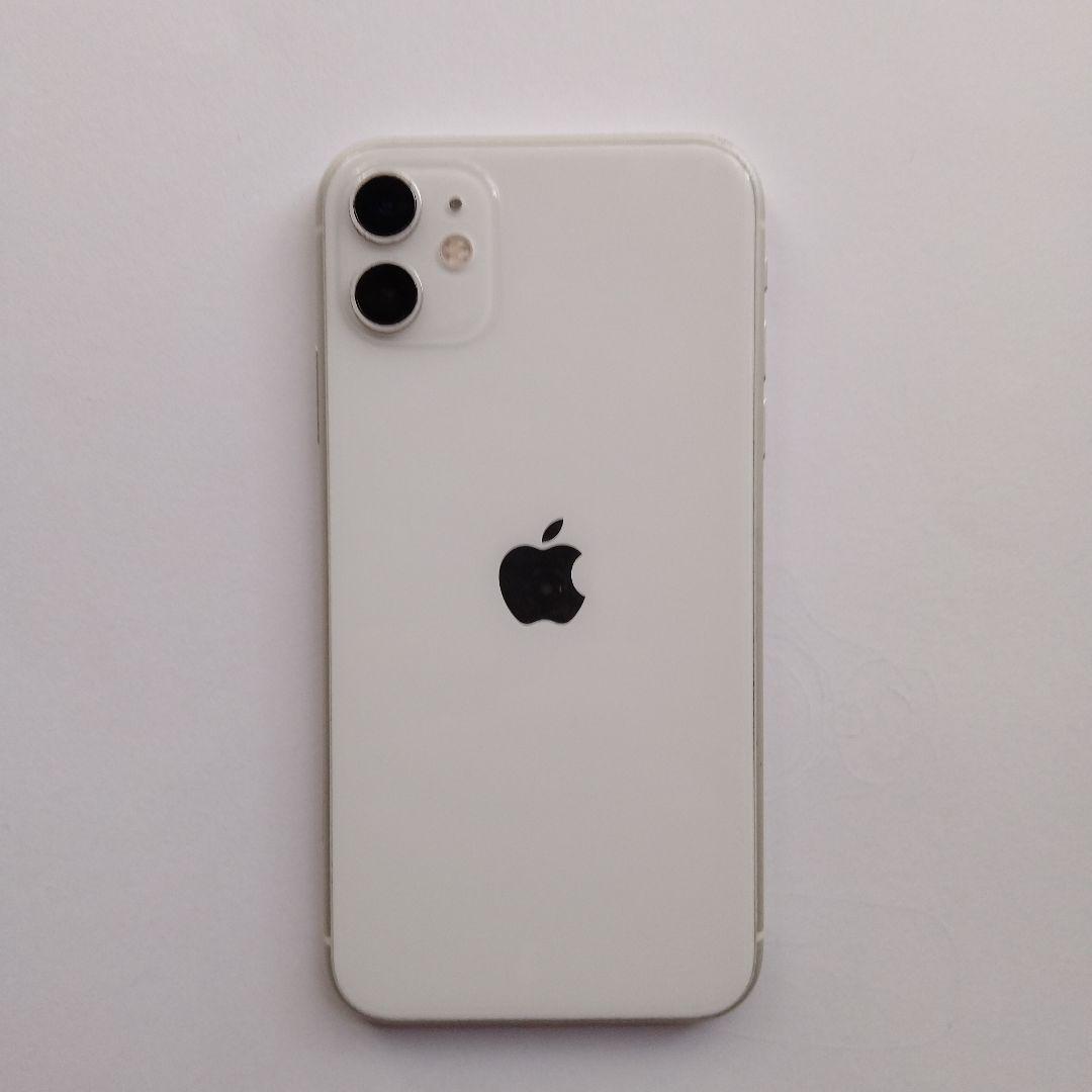 Apple iPhone 11 128GB ホワイト SIMフリー 80%
