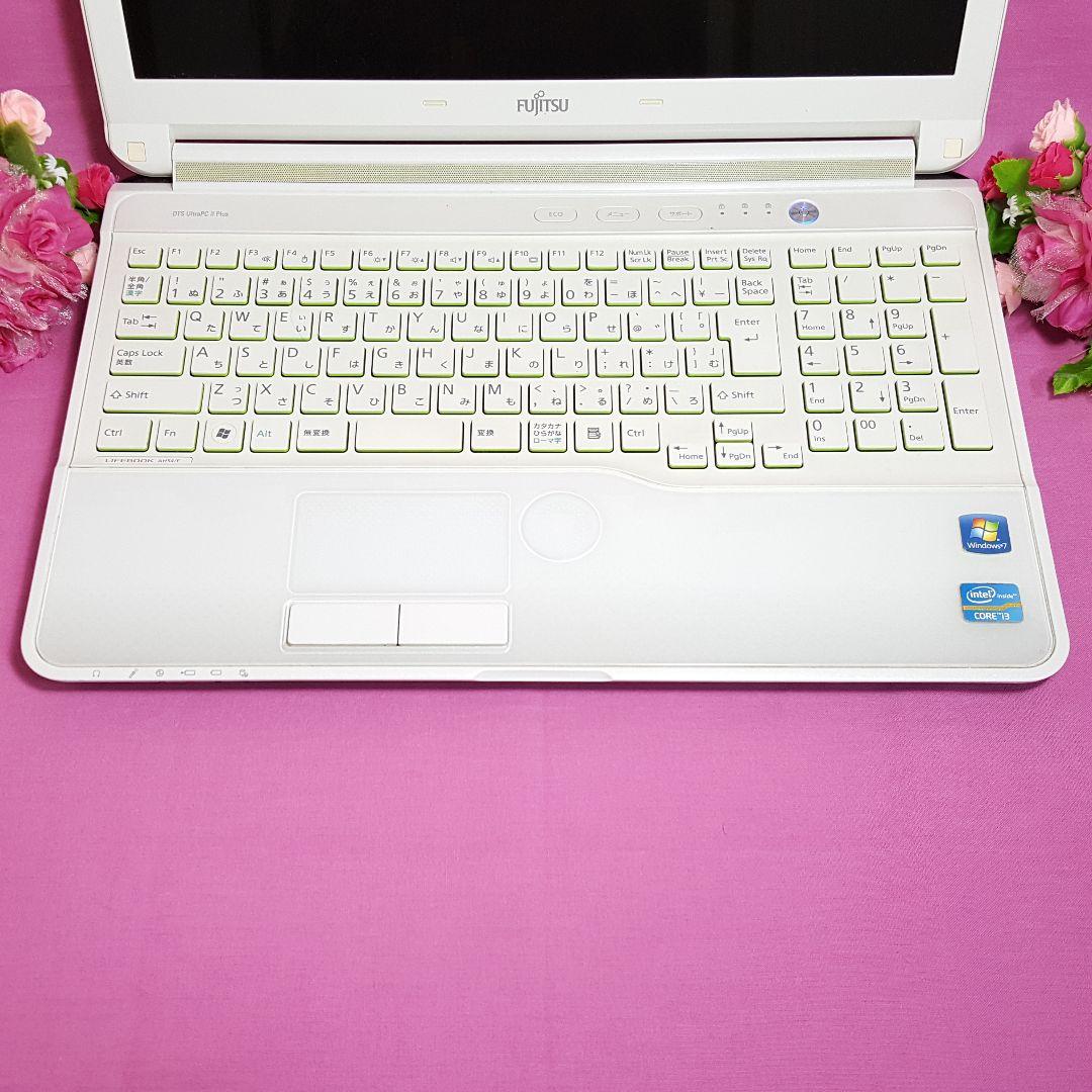 Windows11/2世代Core-i7/新品SSD512G/メモリ8G/カメラ