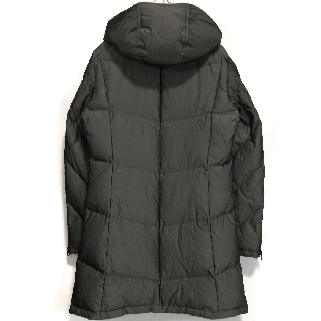 ゼロバイトルネードマート シャンブレーナイロンロングダウン ダウンコート グレー