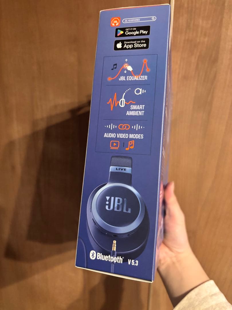 JBL LIVE 770NC ワイヤレスヘッドホン ブルー