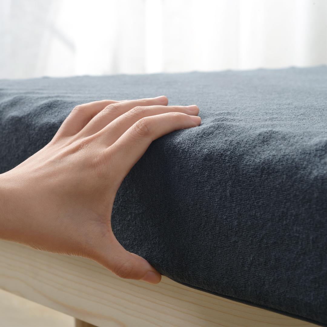 【10cm マットレス付き】折りたたみシングルベッド 耐荷重 200kg