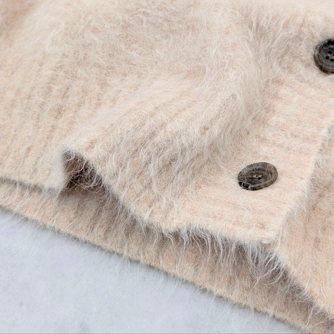 未使用タグ付★フレームワーク アルパカミックスカーディガン2way 23年モデル