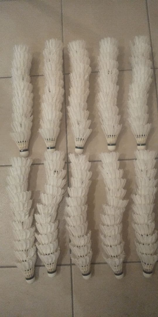 中古バドミントンシャトル 10ダース(120球)