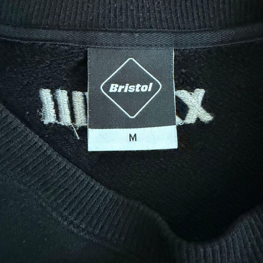 Bristol ブラック スウェット トレーナー　fcrb ブリストル M
