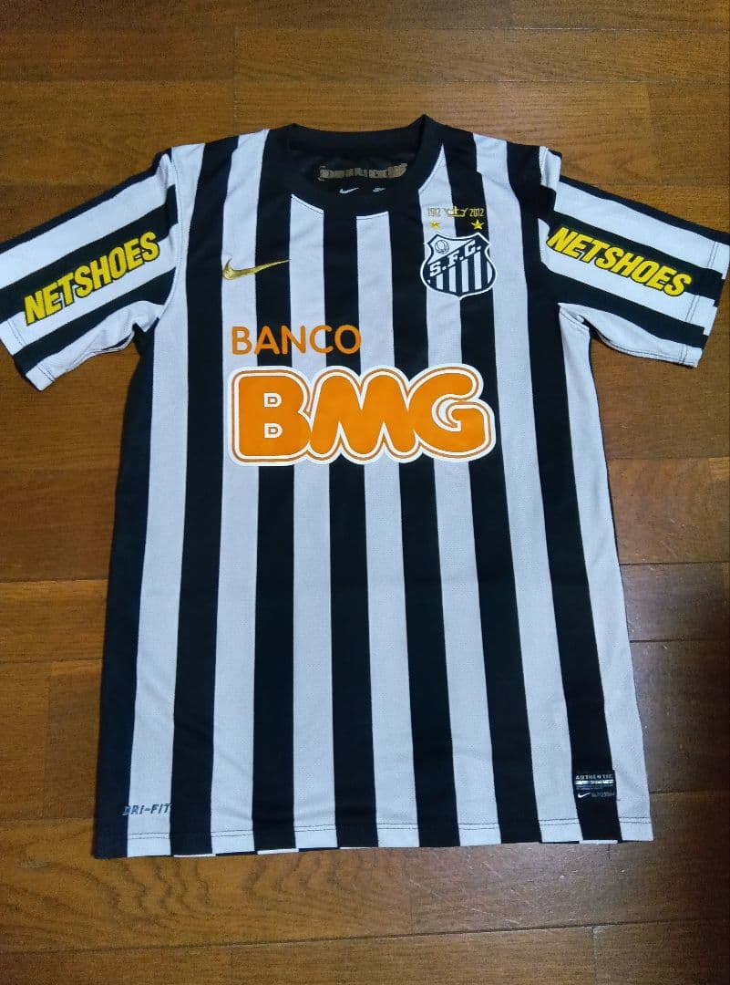 2012-13 サントス　アウェイ　ネイマール　11番　正規品　美品　当時物