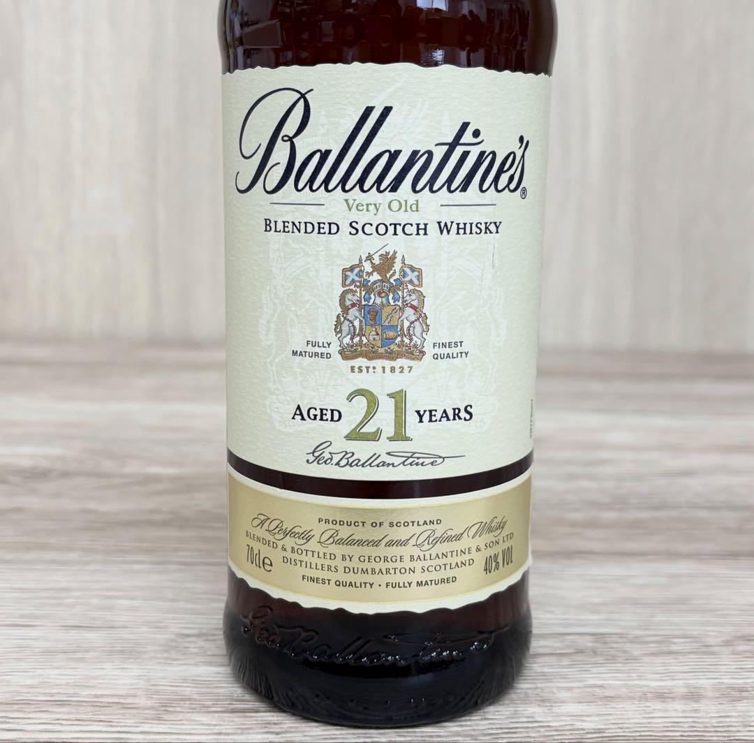 未開封 バランタイン 21年 スコッチウイスキー