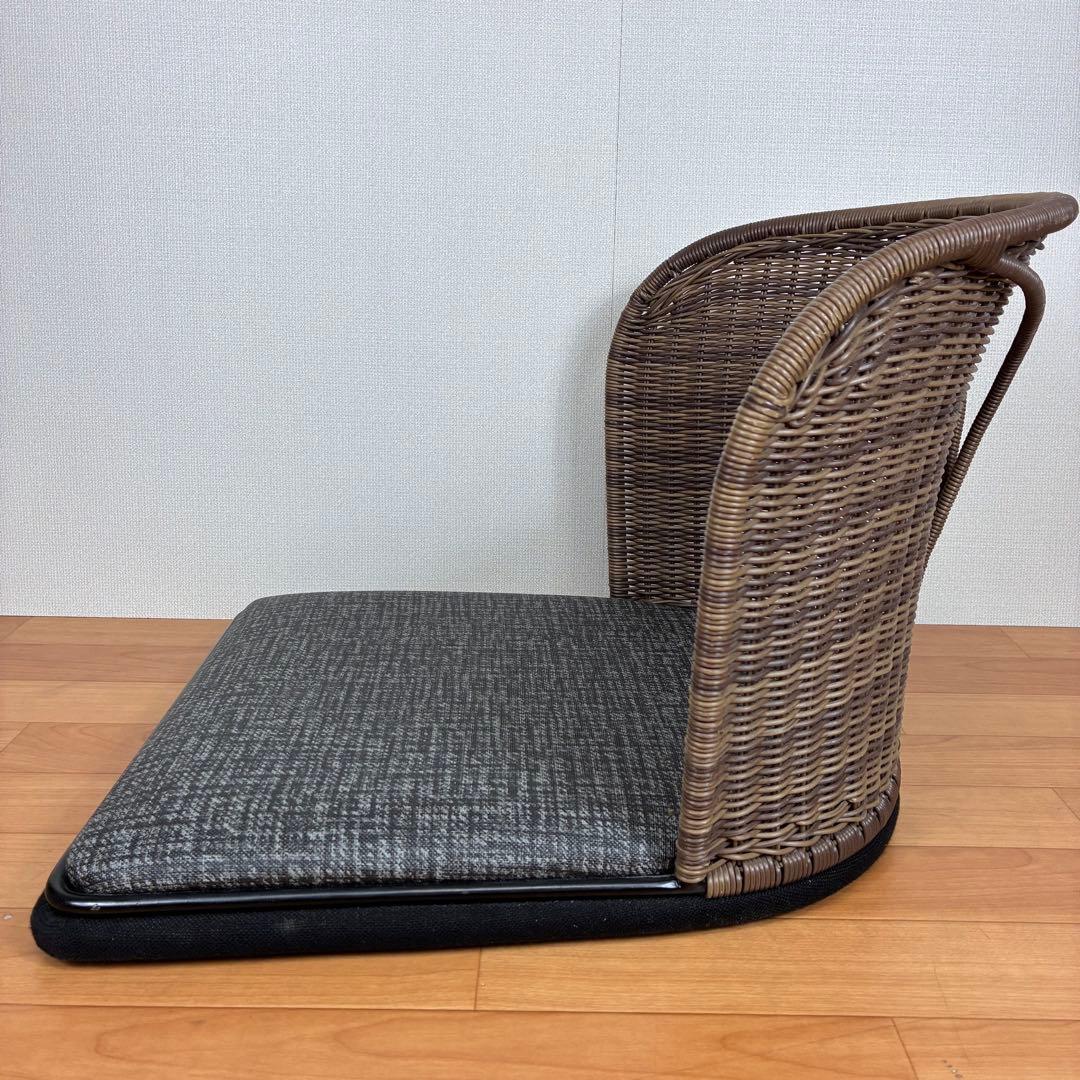 【美品】桜屋工業 舞2型 『CHERRY』 座椅子 ラタンチェア 2脚セット