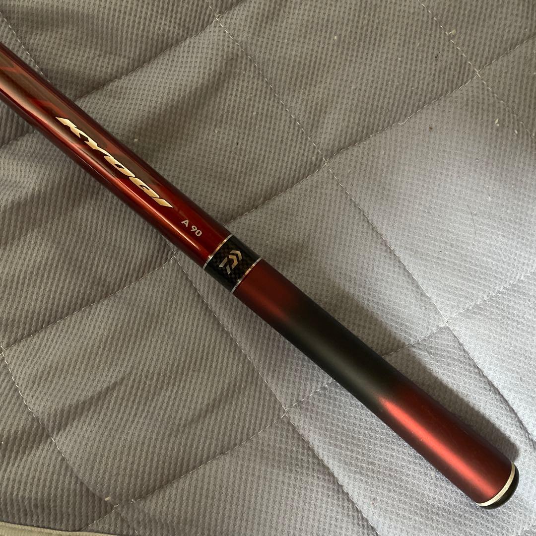 ダイワ 銀影競技A90 鮎竿 #8番パーツ交換用です。尻栓付き