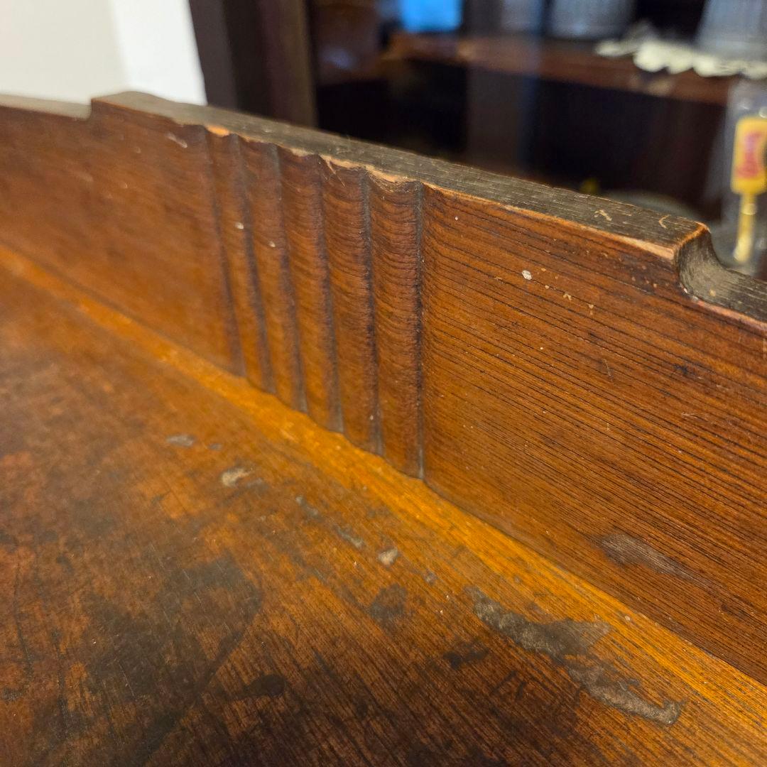 レトロ　古い本棚　楔本棚　古家具　オープンラック　楔棚