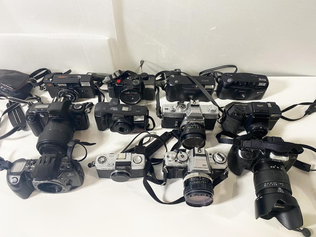 ★ジャンク品含む中古★Canon Konica等【フィルムカメラまとめ】FMMS