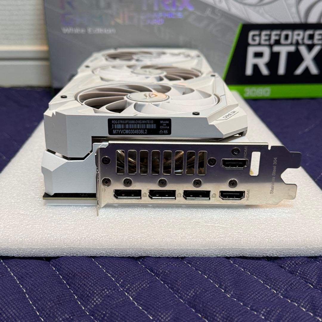 【美品】ROG STRIX RTX3080-O10G-WHITE-V2