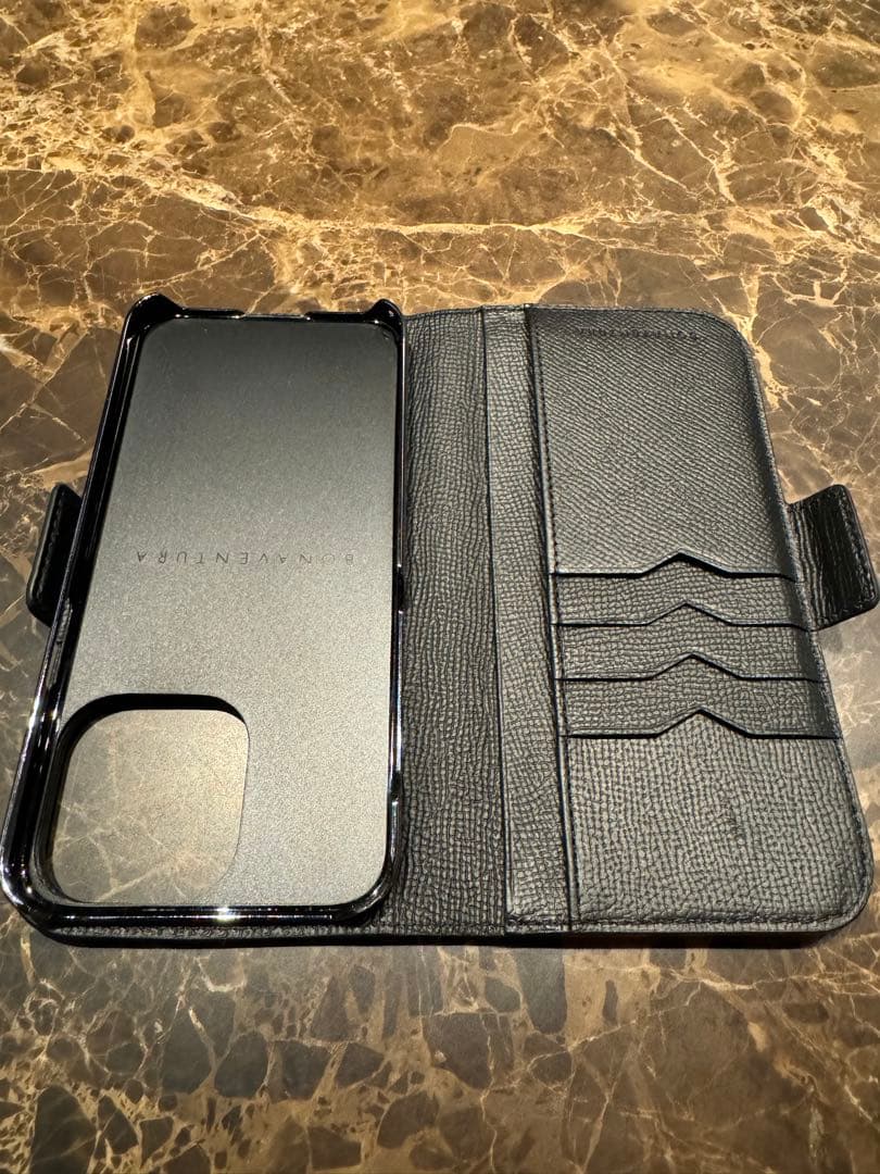 BONAVENTURA iPhone15Pro Maxスタンドダイアリーケース