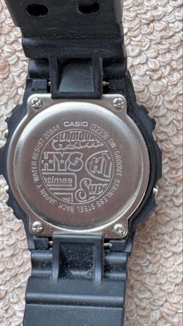 CASIO G-SHOCK DW-5600VT ヒスコラボ時計