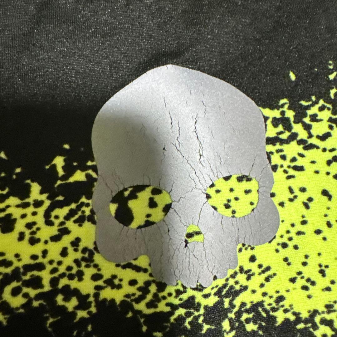 HYDROGEN テニス Tシャツ サイズ10 ブラック/ライム