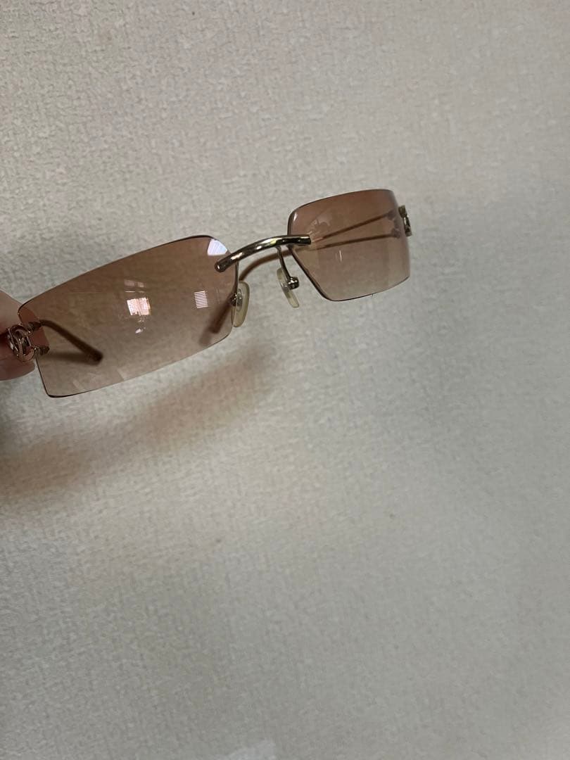CHANEL ブラウンレンズ ゴールドフレーム サングラス　シャネル
