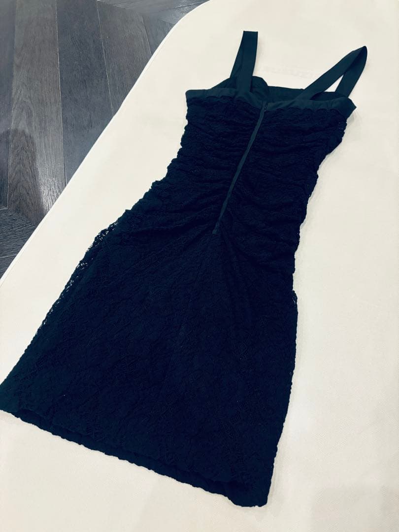 ドルチェ&ガッバーナ ブラックレースドレス　サイズ38