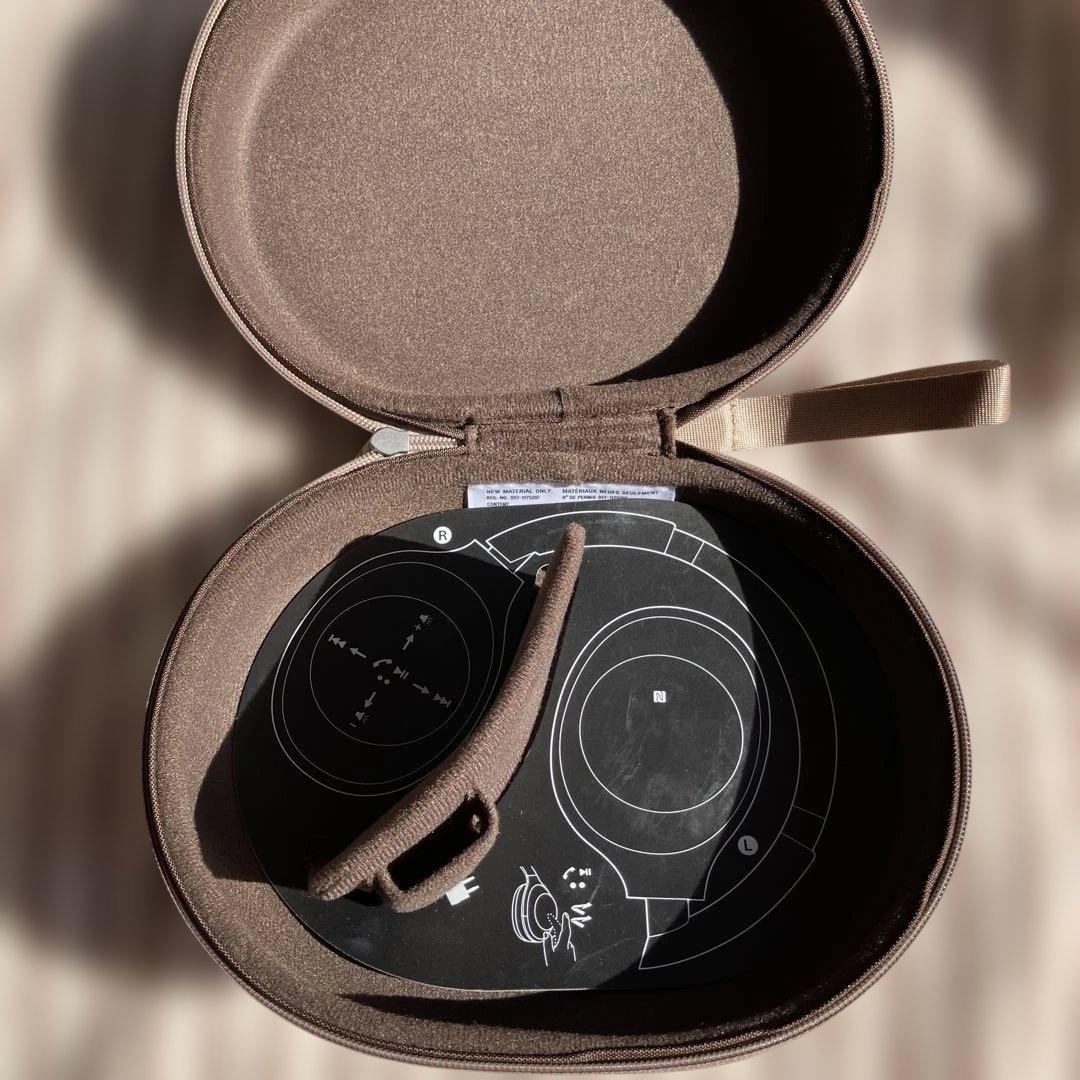 SONY ワイヤレスヘッドホン ベージュ