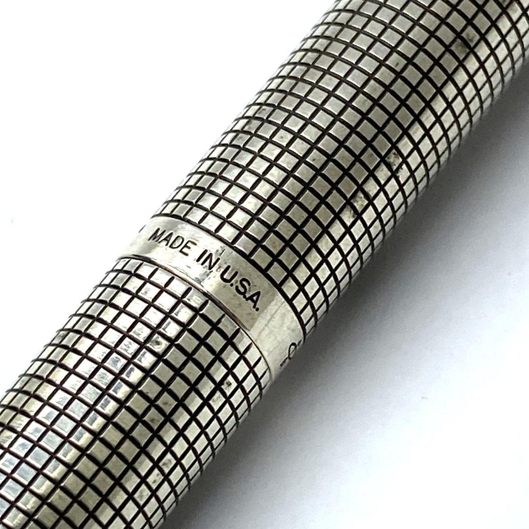 レア パーカー75 初期型 スターリングシルバー 万年筆 ケース付き