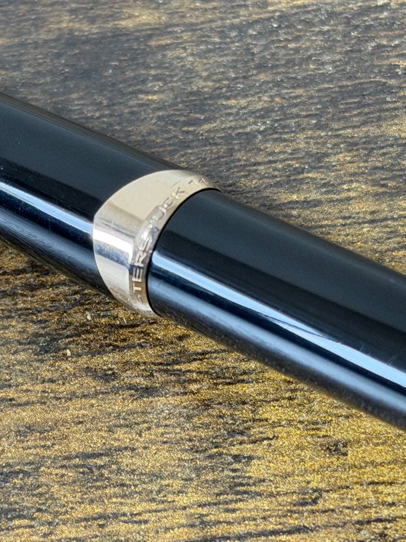 未使用に近い　1960年代　モンブラン　14 万年筆 18金　ゴールド　細字