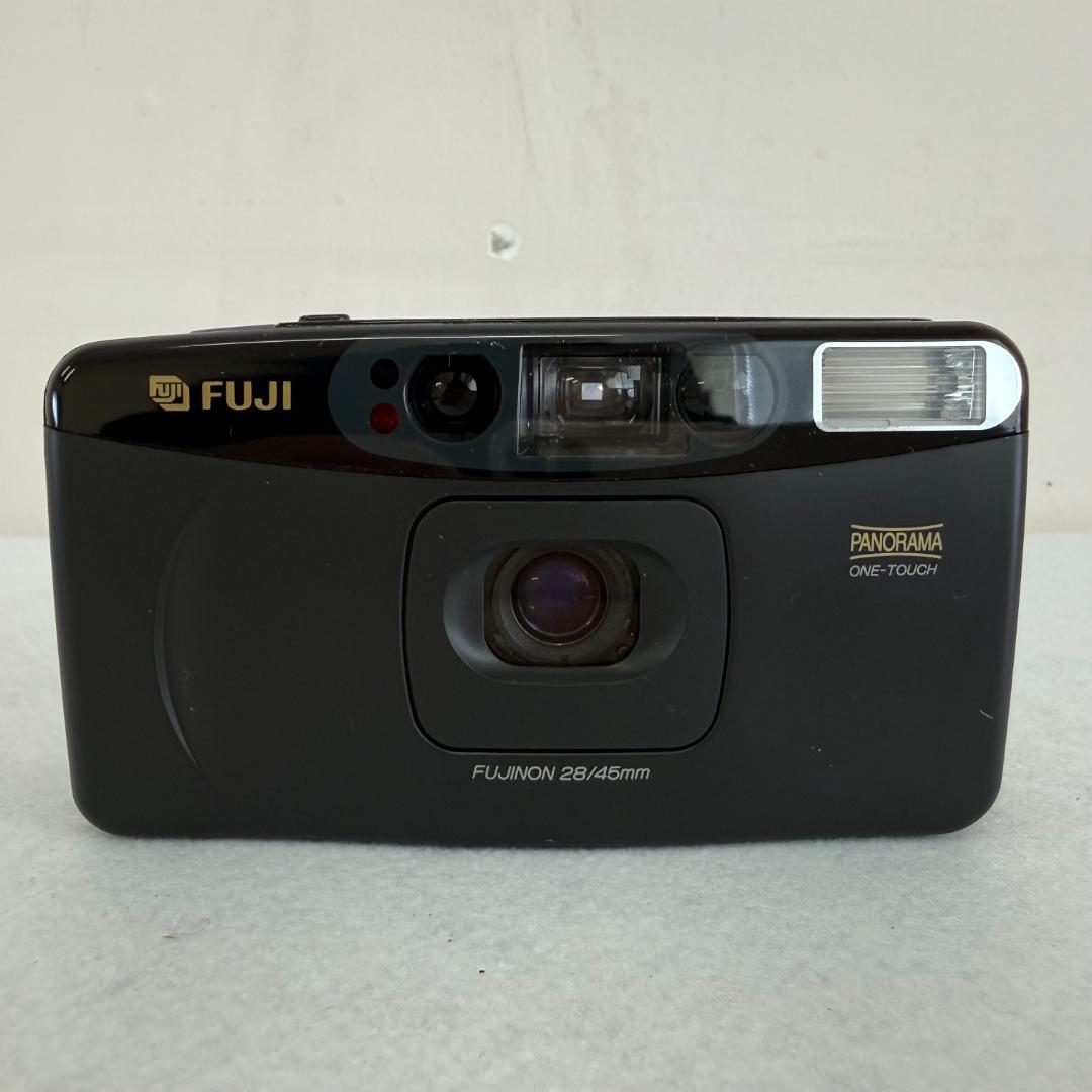【極美品/箱付】FUJI DL-501 パノラマ フィルムカメラ 28/45mm