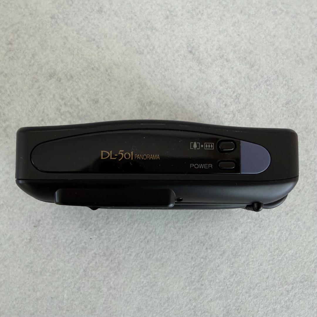 【極美品/箱付】FUJI DL-501 パノラマ フィルムカメラ 28/45mm