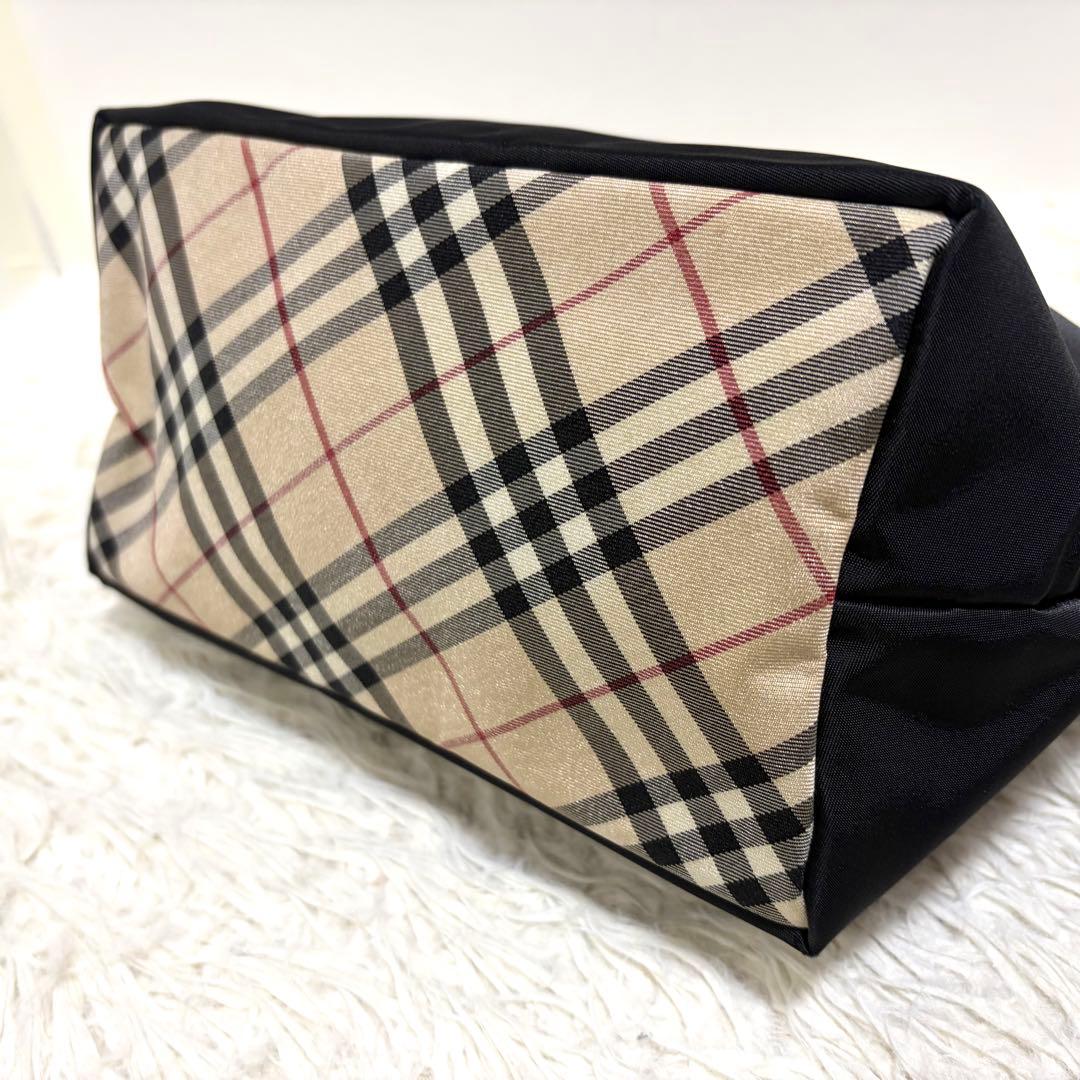 ✨美品✨BURBERRY バーバリー　ハンドバッグ　ミニトート　黒