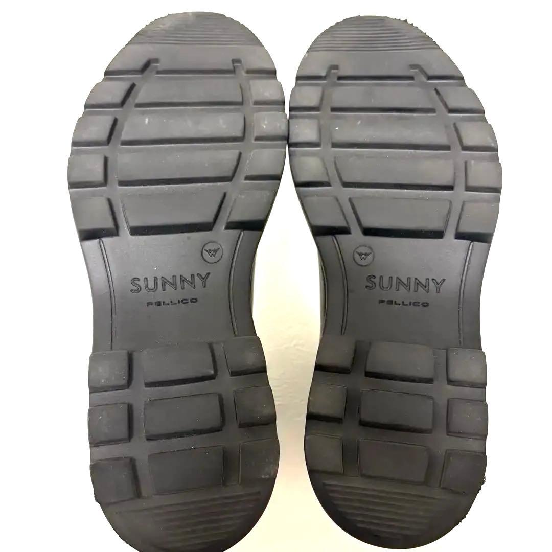 【美品✨】ペリーコサニー サイドゴアブーツ ブラック パテントレザー サイズ36