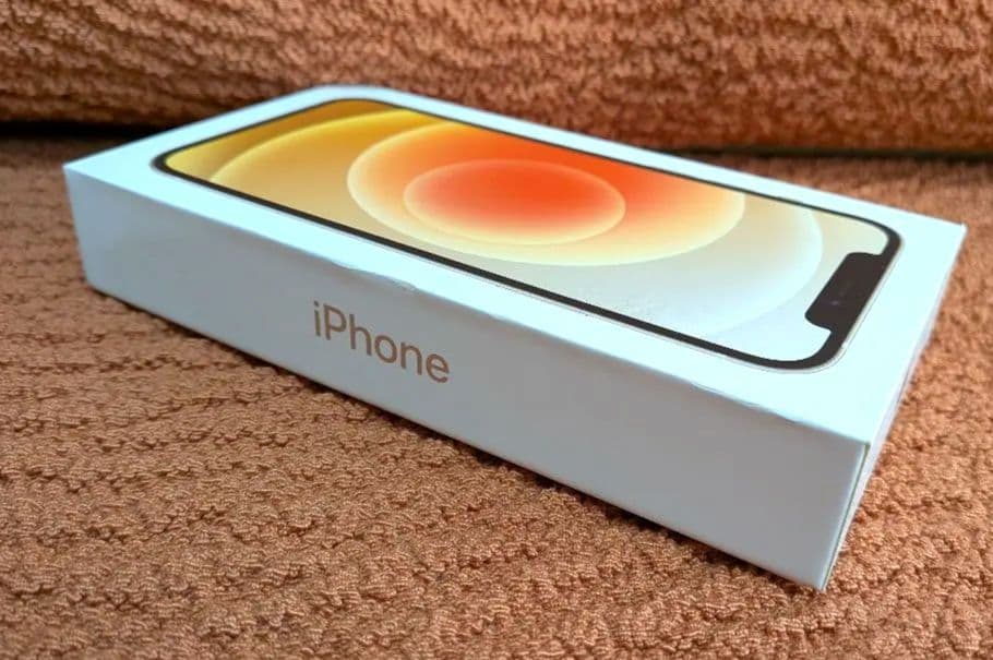 【美品】iPhone 12 ホワイト 本体64GB 箱ケーブル付 90%