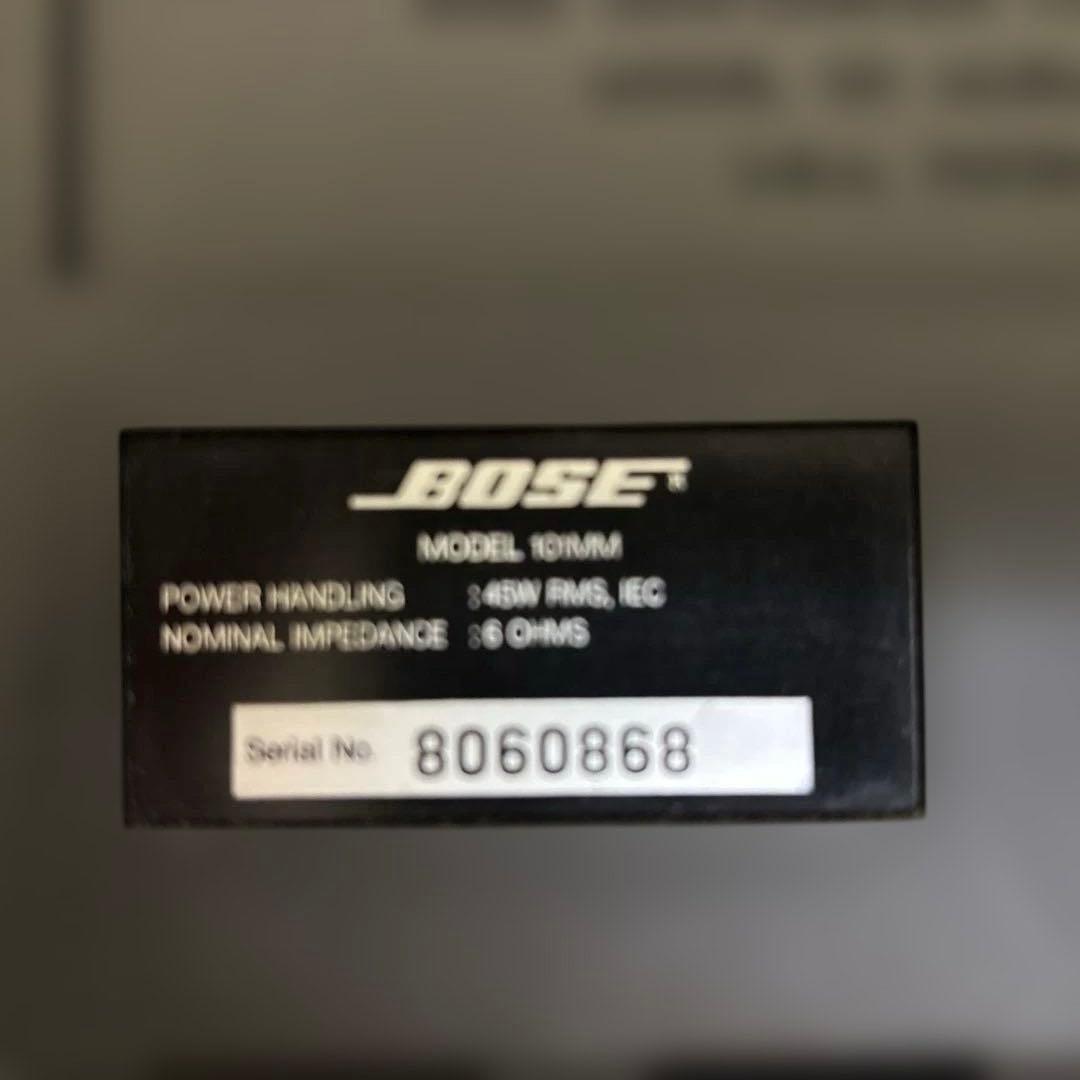 スピーカー・ウーファー BOSE 101MM
