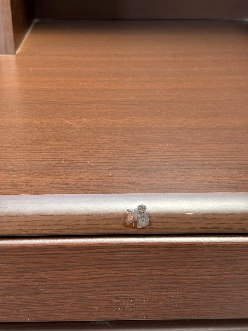 ニトリ NITORI デスクセット YNF-11L ダークブラウン