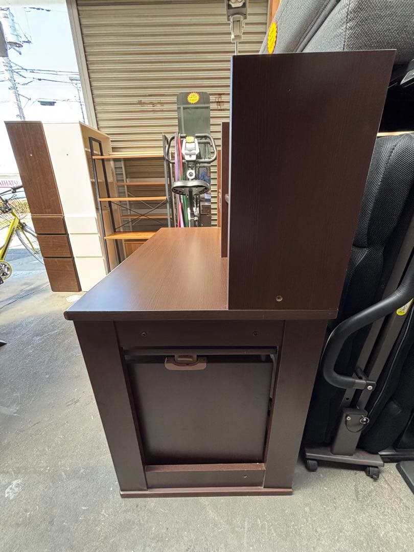 ニトリ NITORI デスクセット YNF-11L ダークブラウン